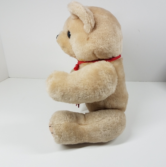 Vintage Tan Snowflake Bear - Picture 7 of 11